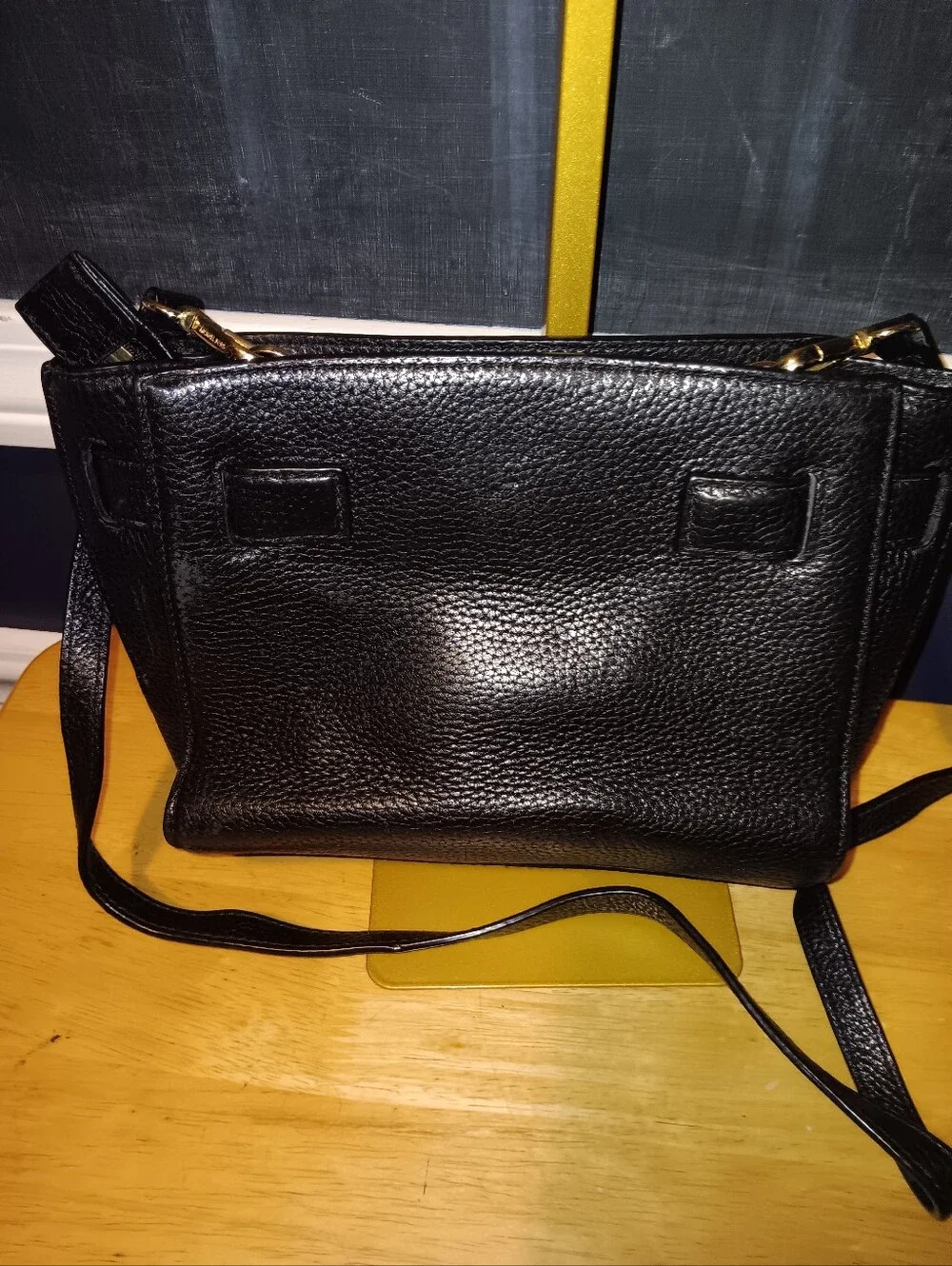Michael Kors Leather Lock Shoulder Bag